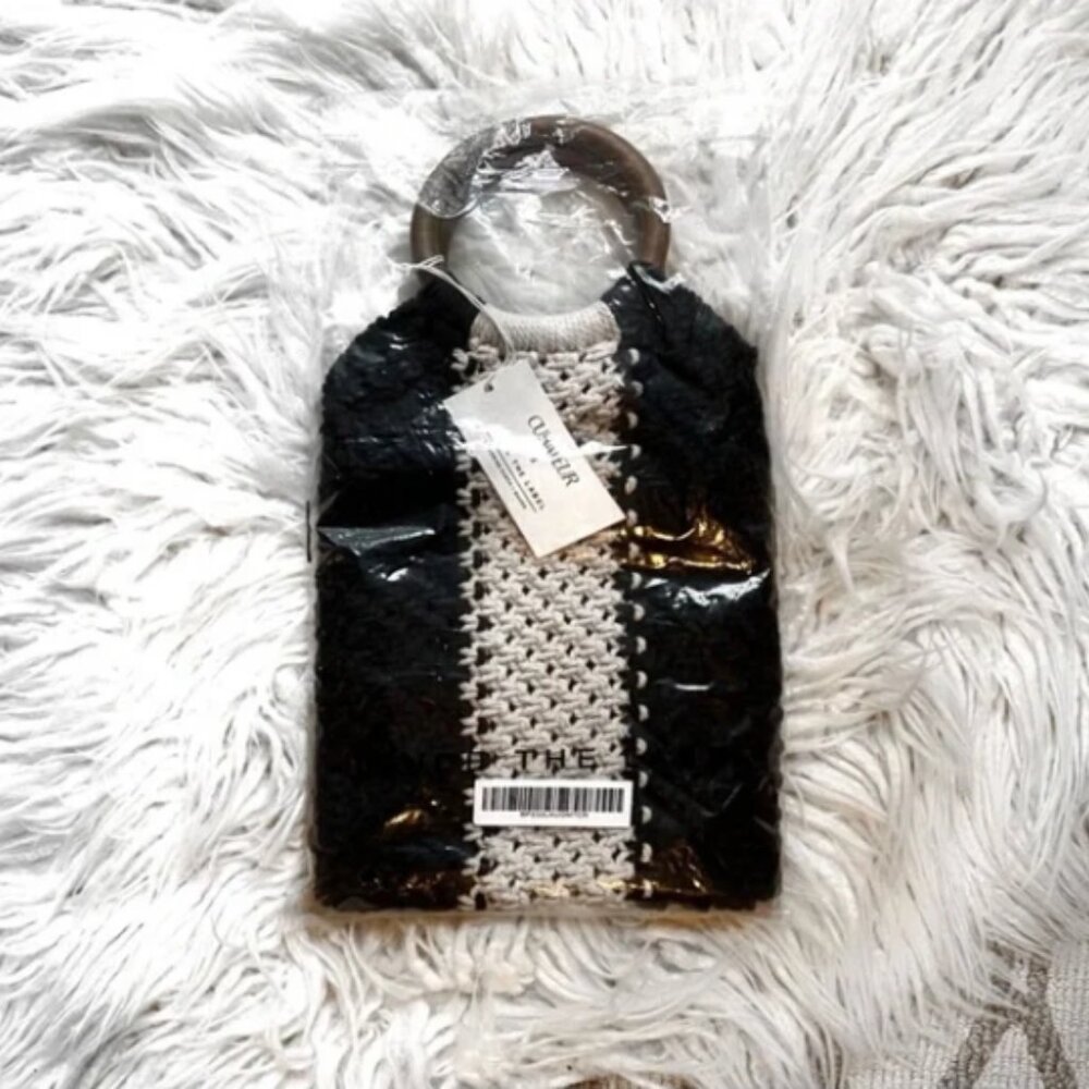 NWT Curateur x LAUDE THE LABEL Gabby Mini Macrame Bag - Picture 7 of 11